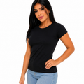 Camiseta Babylook Básica Lisa Confortável Malha Premium